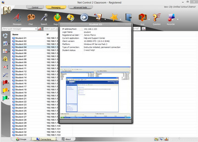 Net Control 2 Classroom - Table View