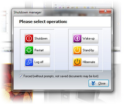 Shutdown Manager